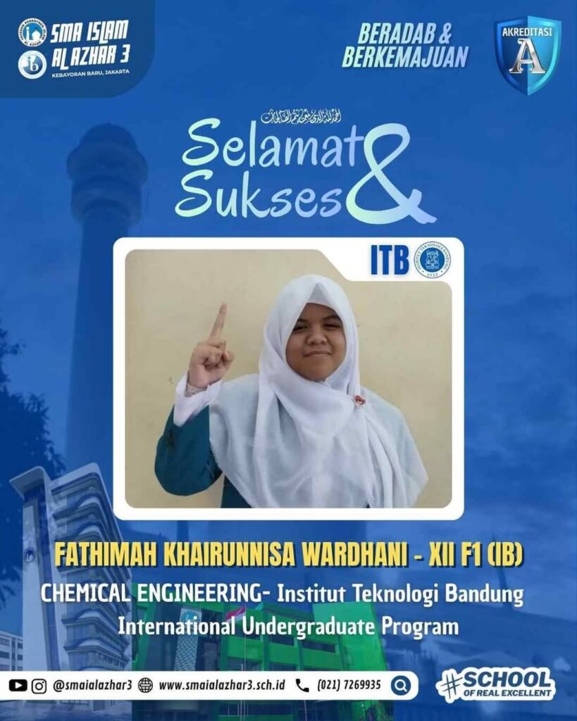 IBDP Jakarta Success Stories at Al Azhar 3