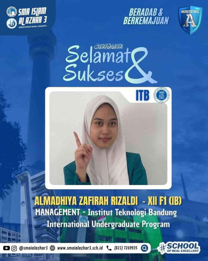 IBDP Jakarta Success Stories at Al Azhar 3